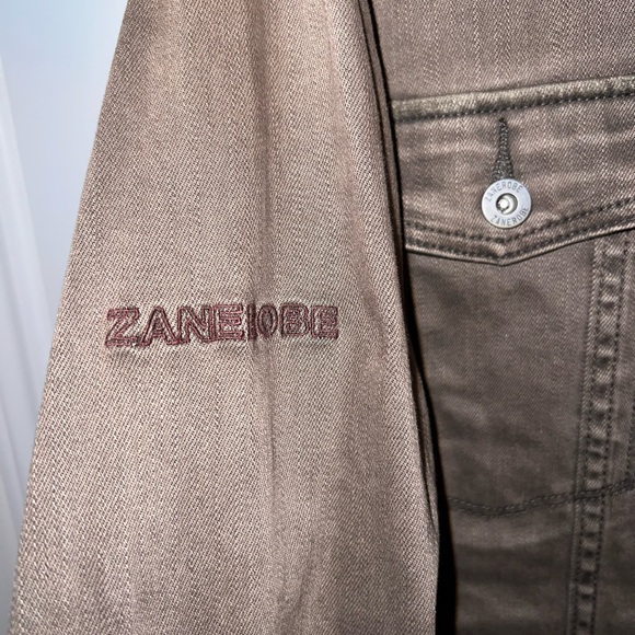 Zanerobe Men's Brown Denim Jacket - Picture 4 of 5